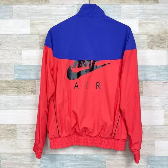 Nike Air Jordan Legacy Tinker Windbreaker Jacket Coral Purple Zip Up Mens Medium - Picture 4 of 10